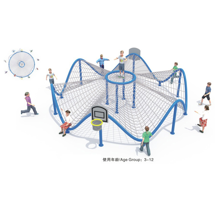 Children's climbing net