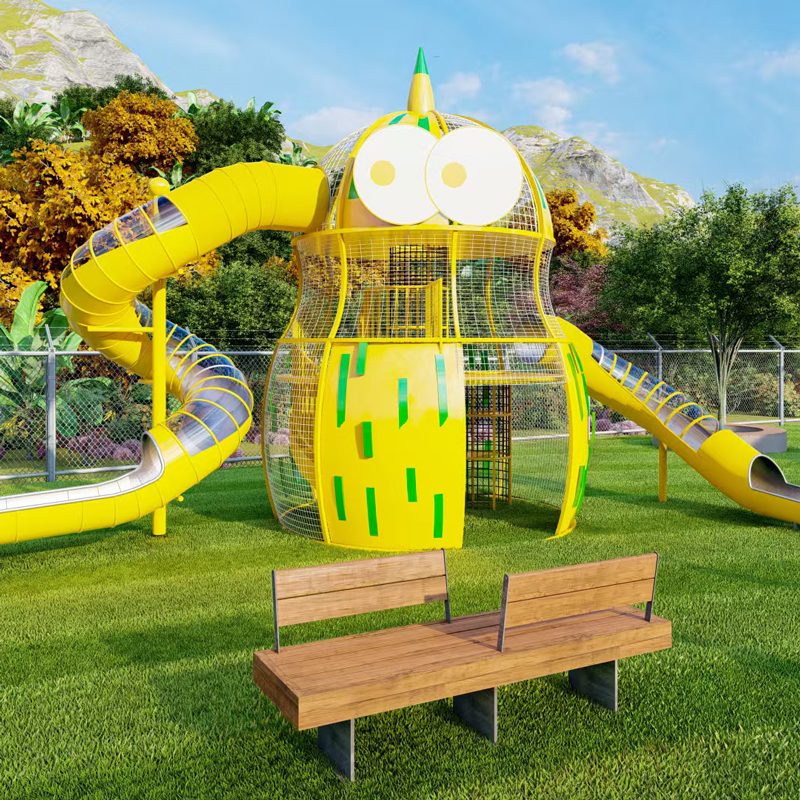 户外滑梯-公园设施