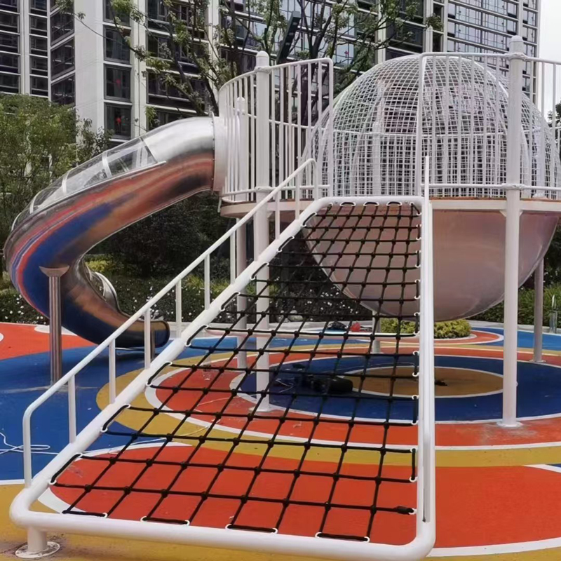 儿童滑梯-社区滑梯
