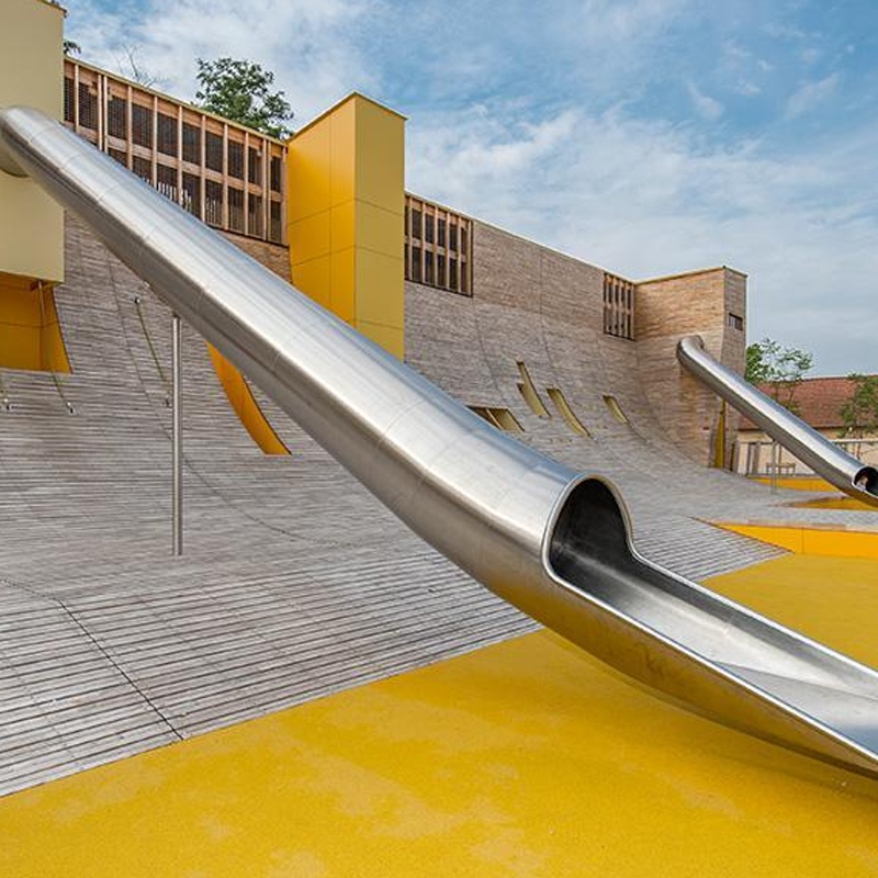 不锈钢滑梯-幼儿园滑梯