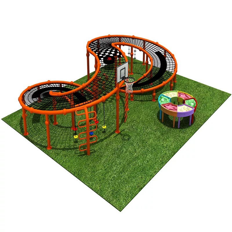 儿童攀爬网-螺旋攀爬