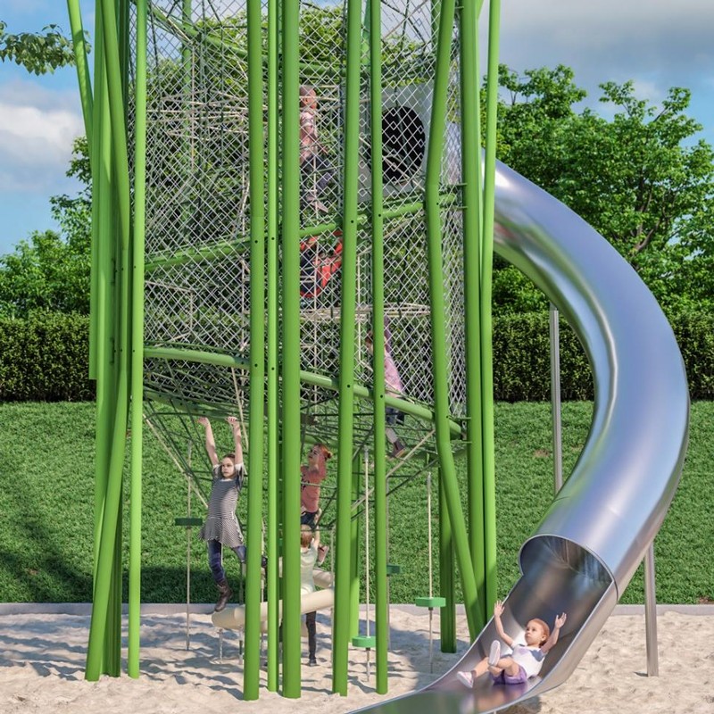 公园滑梯-非标定制
