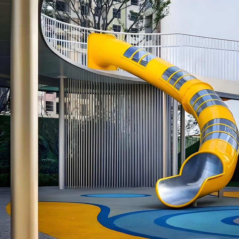 户外不锈钢滑梯整体规划设计方案