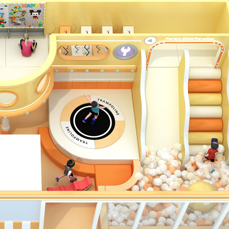 小型淘气堡72㎡-方案1