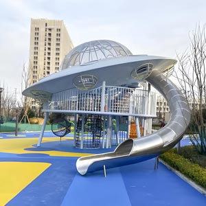 小区不锈钢滑梯厂家直销-非标定制