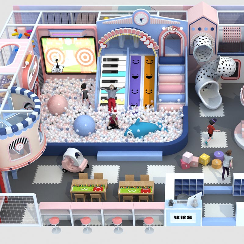 淘气堡-马卡龙主题